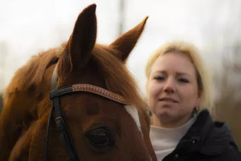 Bling Your Horse Wave Pannereim Rosegull