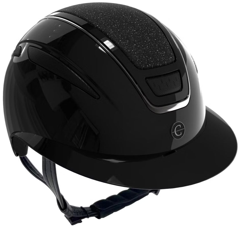 Covalliero Elite Polo Ridehjelm m/lakk og bling