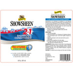 SHOWSHEEN 2IN1 SHAMPOO & CONDITIONER ABSORBINE