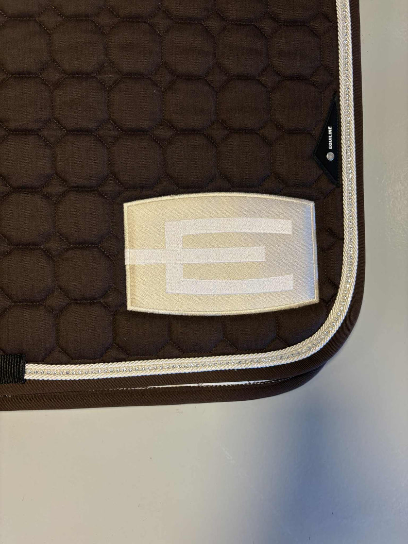 Equiline sjabrak m/bling og E-logo
