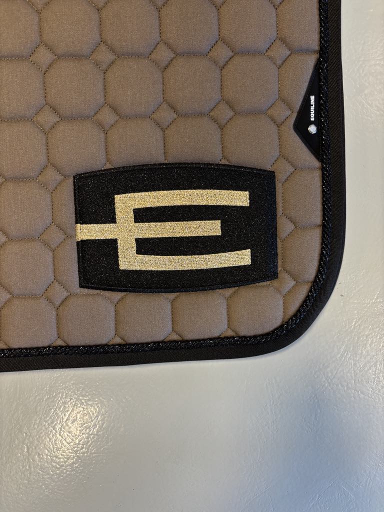 Equiline sjabrak E-logo m/glitter