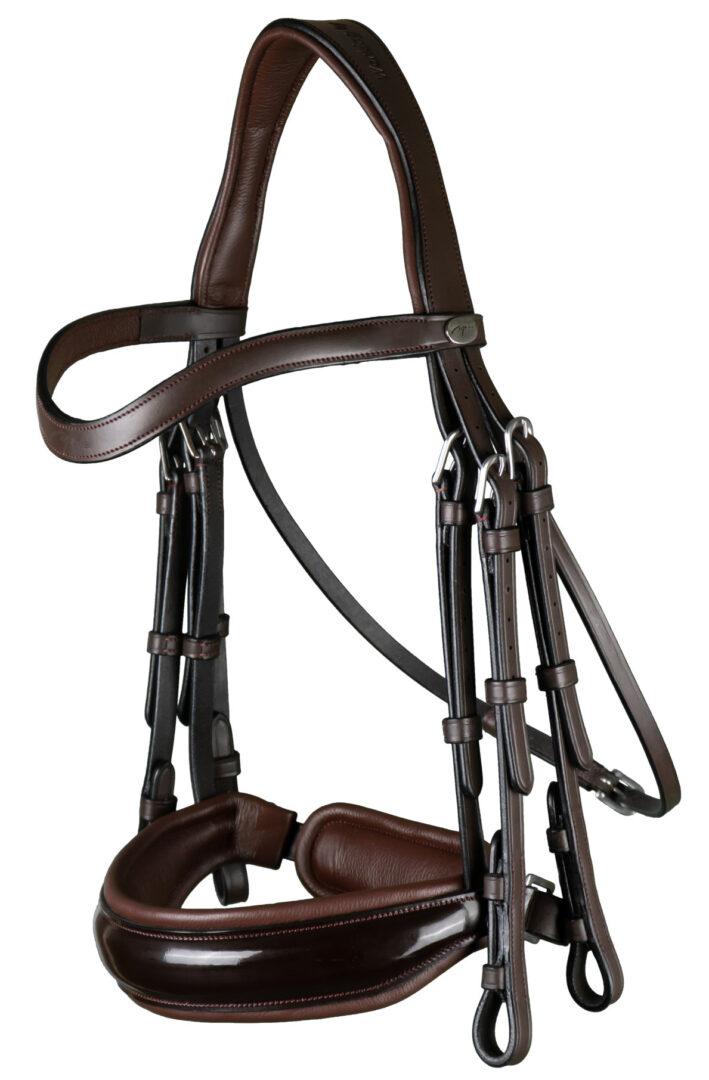 Dyon Crank noseband Kandar - lakk