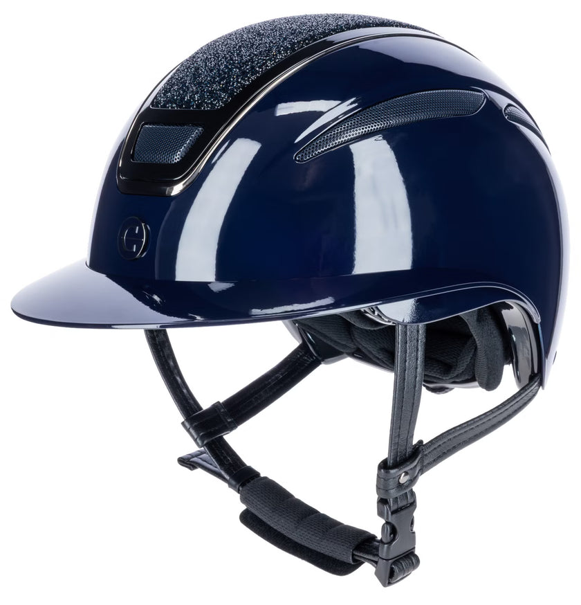 Covalliero Elite Polo Ridehjelm m/lakk og bling