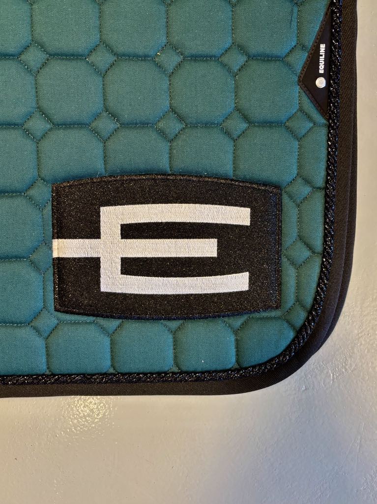 Equiline sjabrak E-logo m/glitter
