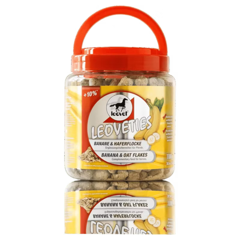 Leoveties med banan og havregryn 110 gram