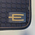 Equiline sjabrak m/ glitter og dobbel piping
