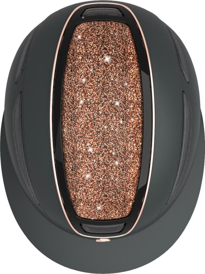 Covalliero Elite Polo Ridehjelm m/rosegull