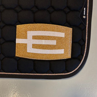 Equiline sjabrak m/glitter og enkel piping
