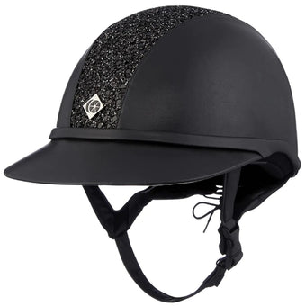Charles Owen SP8 Sparkly Plus Leatherlook bling