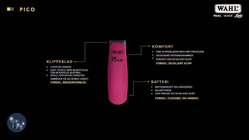 Wahl Pico Klippemaskin