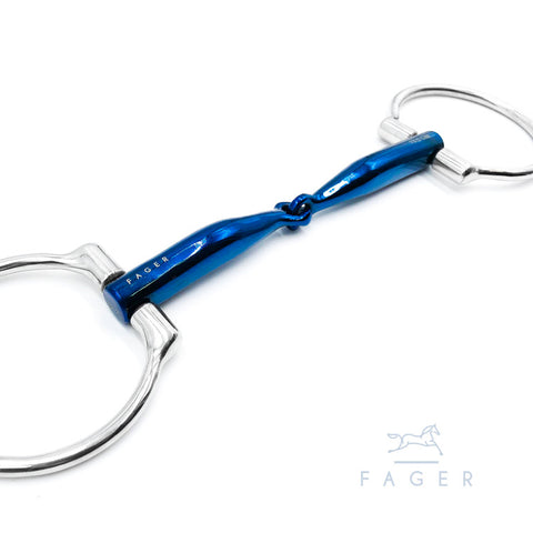 Fagerbits Lilly Titanium Single Jointed Bar Relief D-ring