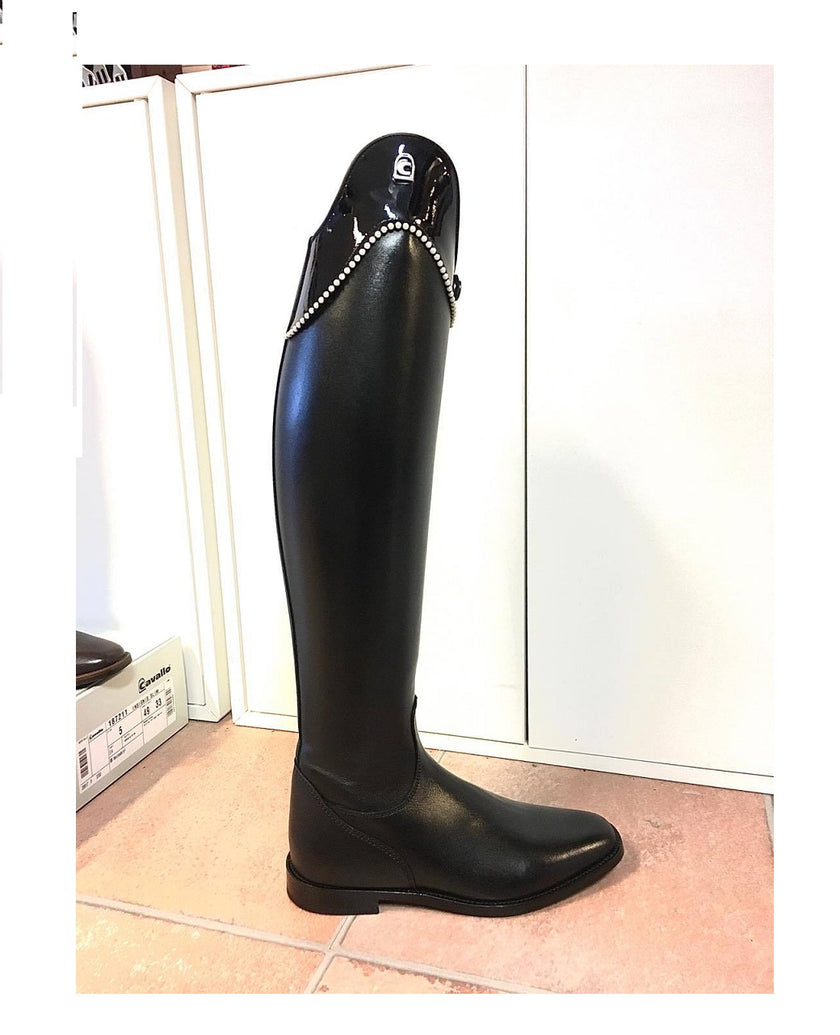 Cavallo Insignis Slim Black Lack & Pearl