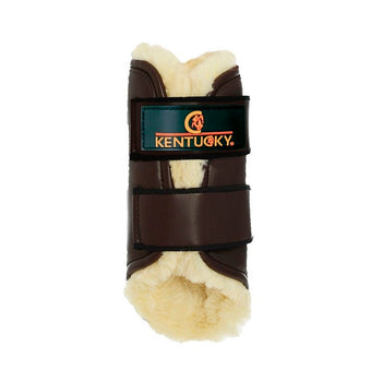 Kentucky Leather Turnout Boots Back