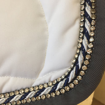 Anna Scarpati Quarzo m/dobbel bling og tvunnet piping