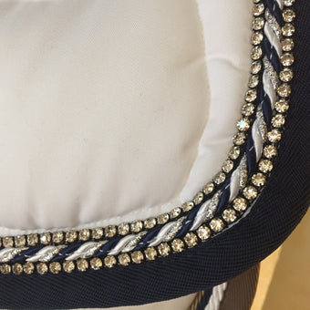 Anna Scarpati Quarzo m/dobbel bling og tvunnet piping