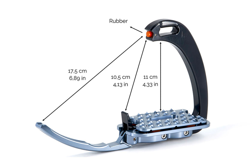 Tech Stirrups Venice Pony Plus