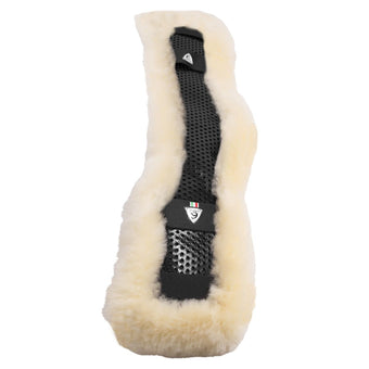Acavallo Shaped Sheepskin & Gel Short Girth Saver