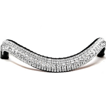 Bling Your Horse Wave Rhinestone All Crystal