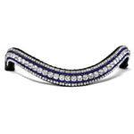 Bling Your Horse Wave Rhinestone Crystal & Blue