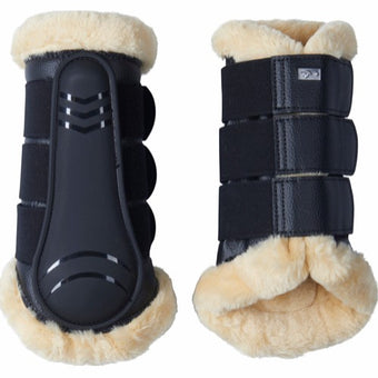 Catago Dressurbelegg med imitert saueskinn
