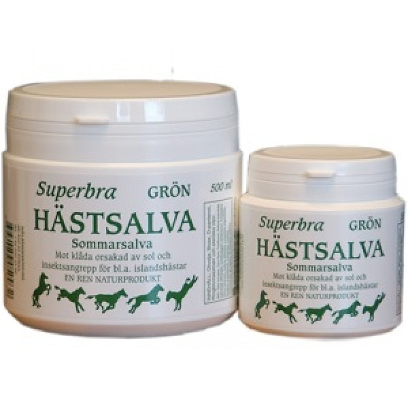 Superbra Grønn Hestesalve