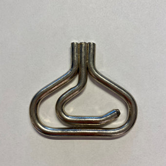 Støvelkrok i metall