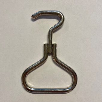 Støvelkrok i metall